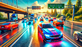 Extreme Traffic Racer poster