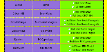 Fixed Matches Ekran Görüntüsü 1