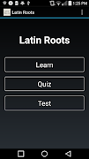 برنامهنما Latin Root Words عکس از صفحه