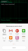 Cipher Decoder Cipher Solver capture d'écran 3