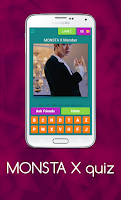 MONSTA X quiz: Guess the Member and Song Screenshot 2