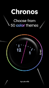 برنامه‌نما Chronos - Minimal Watch Face عکس از صفحه