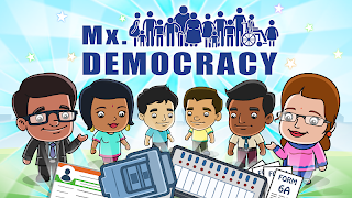 Mx. Democracy Cartaz