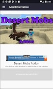 Desert Mobs Addon screenshot 1