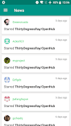 OpenHub for GitHub اسکرین شاٹ 1