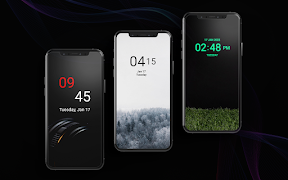 Digital Clock Widget – Custom captura de pantalla 3