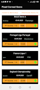 Fixed Correct score Tips تصوير الشاشة 1