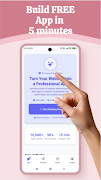 App Maker - website to app Cartaz