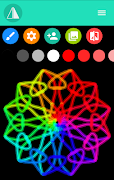 Paint page - Pattern Draw app Cartaz
