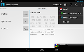 Matrix Calculator screenshot 4