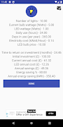 LED Switching Calculator تصوير الشاشة 1