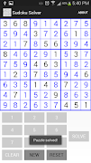 Sudoku Solver capture d'écran 1