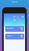 Vlad A4 Bumaga Call Chat Game تصوير الشاشة 5