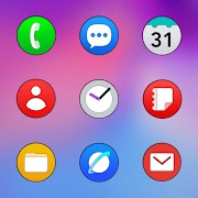 برنامه‌نما One UI Circle - Icon Pack عکس از صفحه