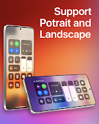 برنامه‌نما Control Center OS 17 عکس از صفحه