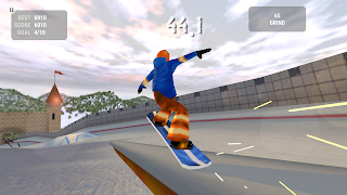 برنامه‌نما Crazy Snowboard عکس از صفحه