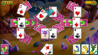 Solitaire Creatures スクリーンショット 1