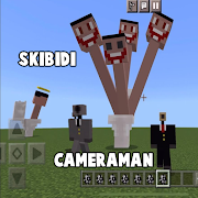 Skibidi vs Cameraman MCPE MOD screenshot 2