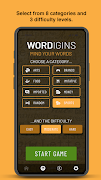 Wordigins screenshot 1