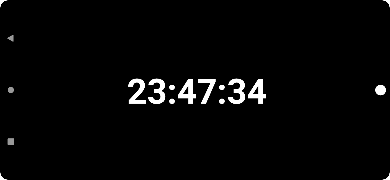 Fullscreen Clock 截图 3
