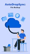 Poster AutoDropSync: File Backup