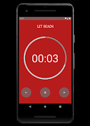 Boxing Timer (ad free) captura de pantalla 1