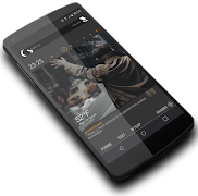 AlblacK for Klwp screenshot 1