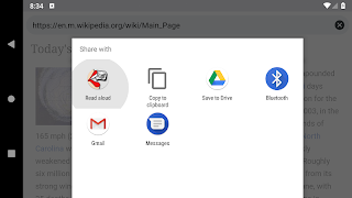 Voice Reader reads texts aloud screenshot 5