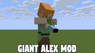 Giant Alex Mod Minecraft PE Screenshot 7