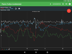 Physics Toolbox Accelerometer स्क्रीनशॉट 7