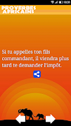Proverbes Africains En Françai captura de pantalla 2