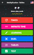 Multiplication Tables - Free Math Game screenshot 1