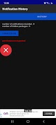 Notification History Log screenshot 1