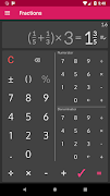 برنامه‌نما Fractions: calculate & compare عکس از صفحه