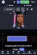 برنامه‌نما CUTZ : video editor/maker tool عکس از صفحه