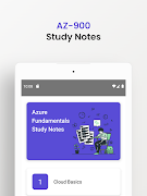 برنامه‌نما AZ-900 Azure Fundamental Notes عکس از صفحه