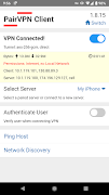 PairVPN スクリーンショット 1
