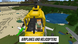 1 Schermata Planes Mod for Minecraft Addon