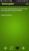 Beautiful quotes of success скриншот 3