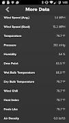 Wind & Weather Meter تصوير الشاشة 2