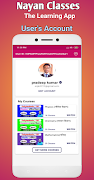 برنامه‌نما Nayan Classes: Learning App عکس از صفحه