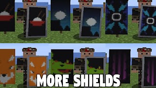 More Shields Mod Minecraft PE Cartaz