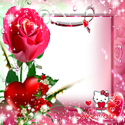 Flower Insta DP , Flower Frames Profile Pic постер