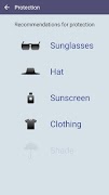 3 Schermata UV Index