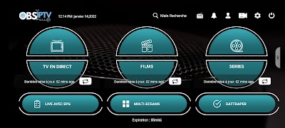 7 Schermata OBS HD TV