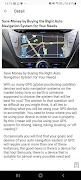 Auto Navigation Systems Tips syot layar 2
