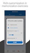 Mnemonics: memory development screenshot 1