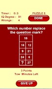 IQ Test puzzle numbers screenshot 4