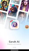 برنامه‌نما Sarah AI عکس از صفحه