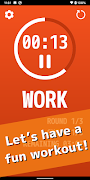 Workout Timer - HIIT Training Screenshot 1